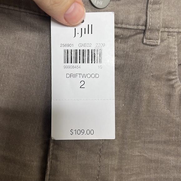 NWT J. Jill High Rise Boot Cut Cords Corduroy Pants Women's Sz 2 - Picture 5 of 7